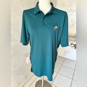 NFL Team Apparel - TX3 Cool Phila Eagles Polo